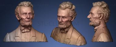 3D модель Абрахам Линкольн (STL)